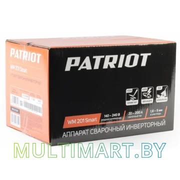 Сварочный аппарат Patriot WM 201 Smart картинка 10